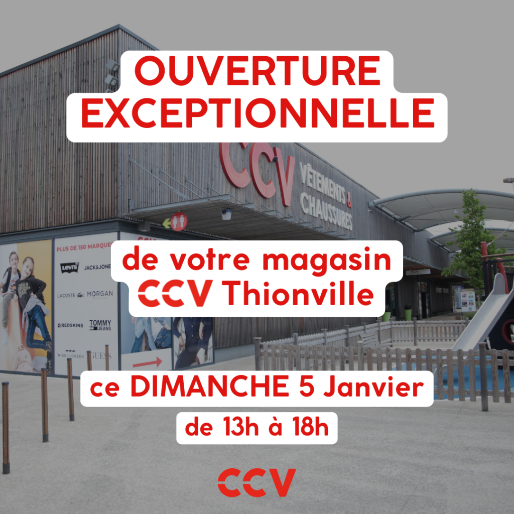 Ouverture Exceptionnelle Ccv Supergreen Terville