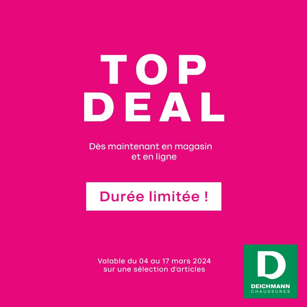 SuperGreen Terville - Promotions Deichmann ! - top deal post - 1