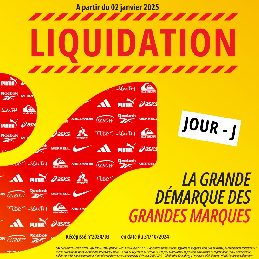 SuperGreen Terville - Liquidation avant travaux chez Intersport ! - ldt jourj - 1