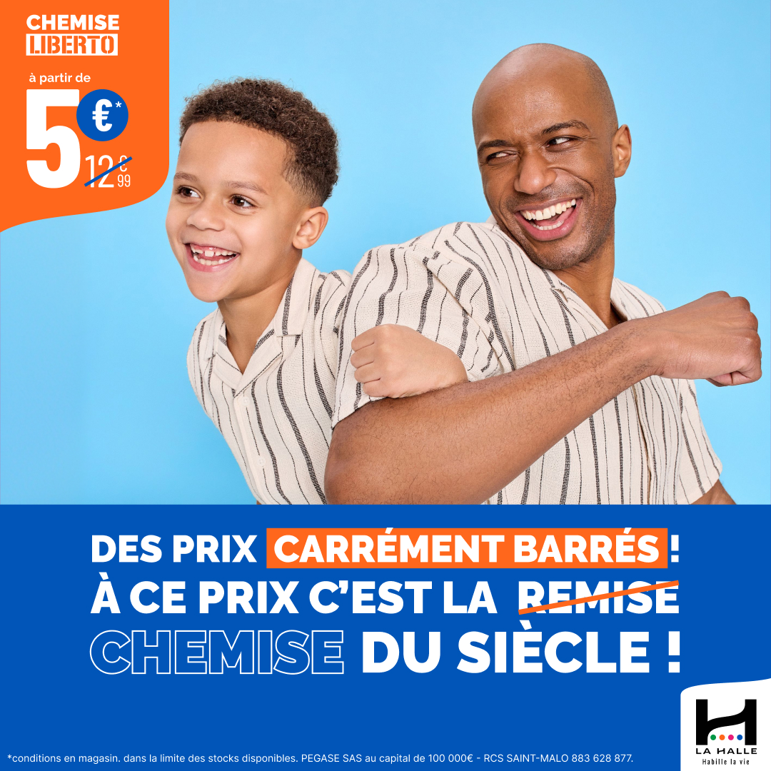 SuperGreen Terville - Prix carrément barrés à la Halle ! - pcb chemise 1080x1080 1 - 1