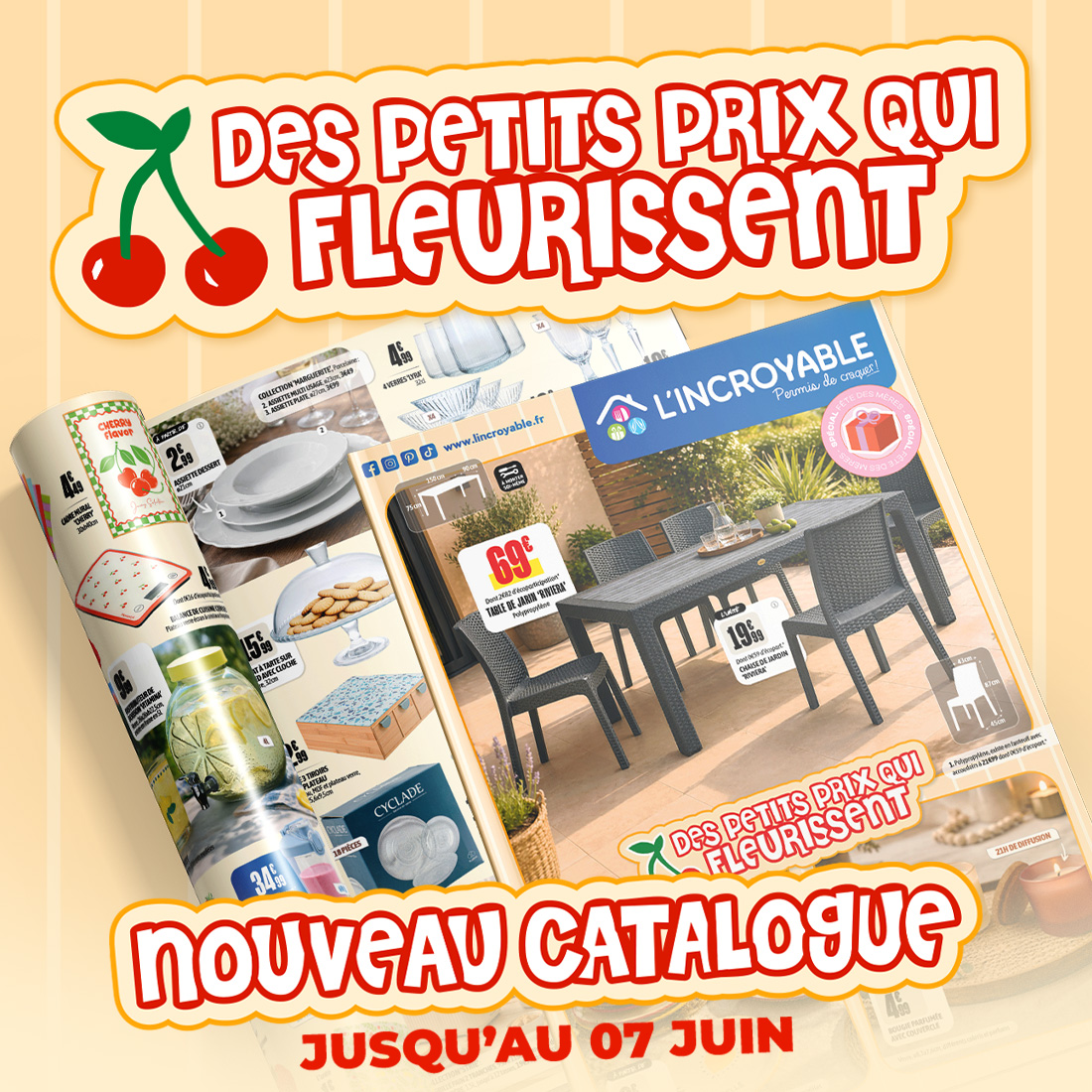 SuperGreen Terville - Nouveau catalogue chez L'Incroyable ! - sma pub mai post 1 - 2 SuperGreen Terville - Nouveau catalogue chez L'Incroyable ! - sma pub mai post 1 - 1