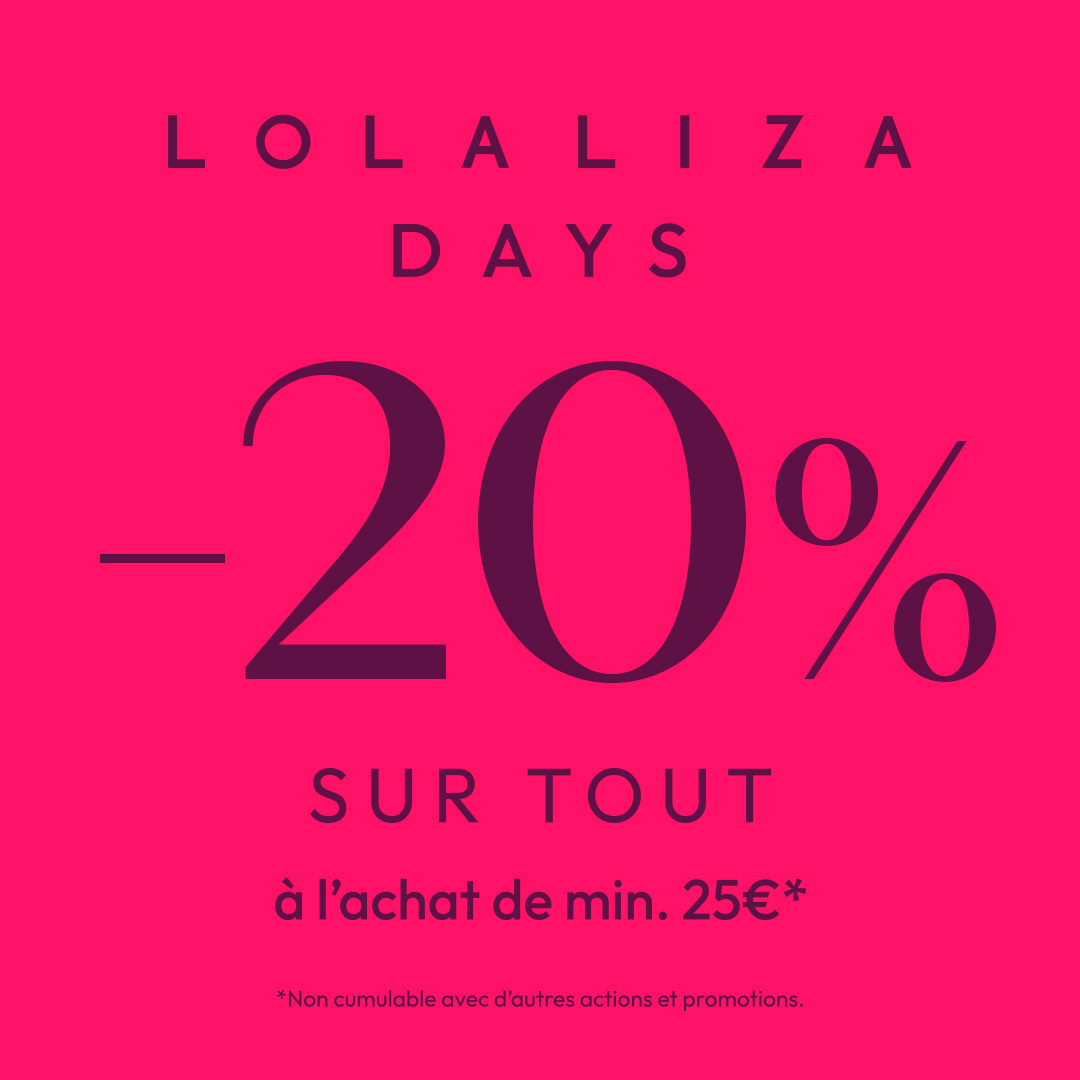 SuperGreen Terville - Les LolaLiza Days, ce sont des journées rien que pour vous ! - 1080x1080 fr - 1